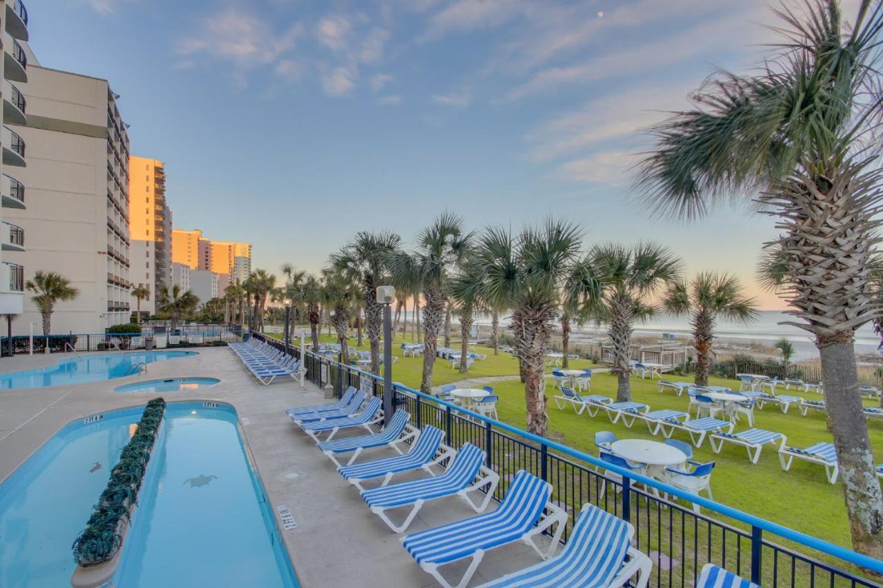 11-Th Floor Oceanfront Beach Resort With Private Balcony Myrtle Beach Exteriör bild