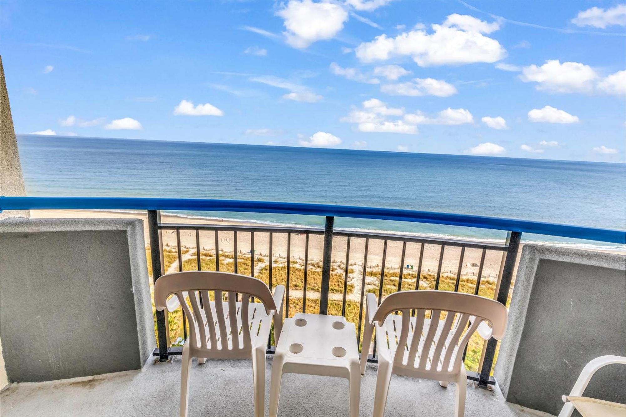 11-Th Floor Oceanfront Beach Resort With Private Balcony Myrtle Beach Exteriör bild