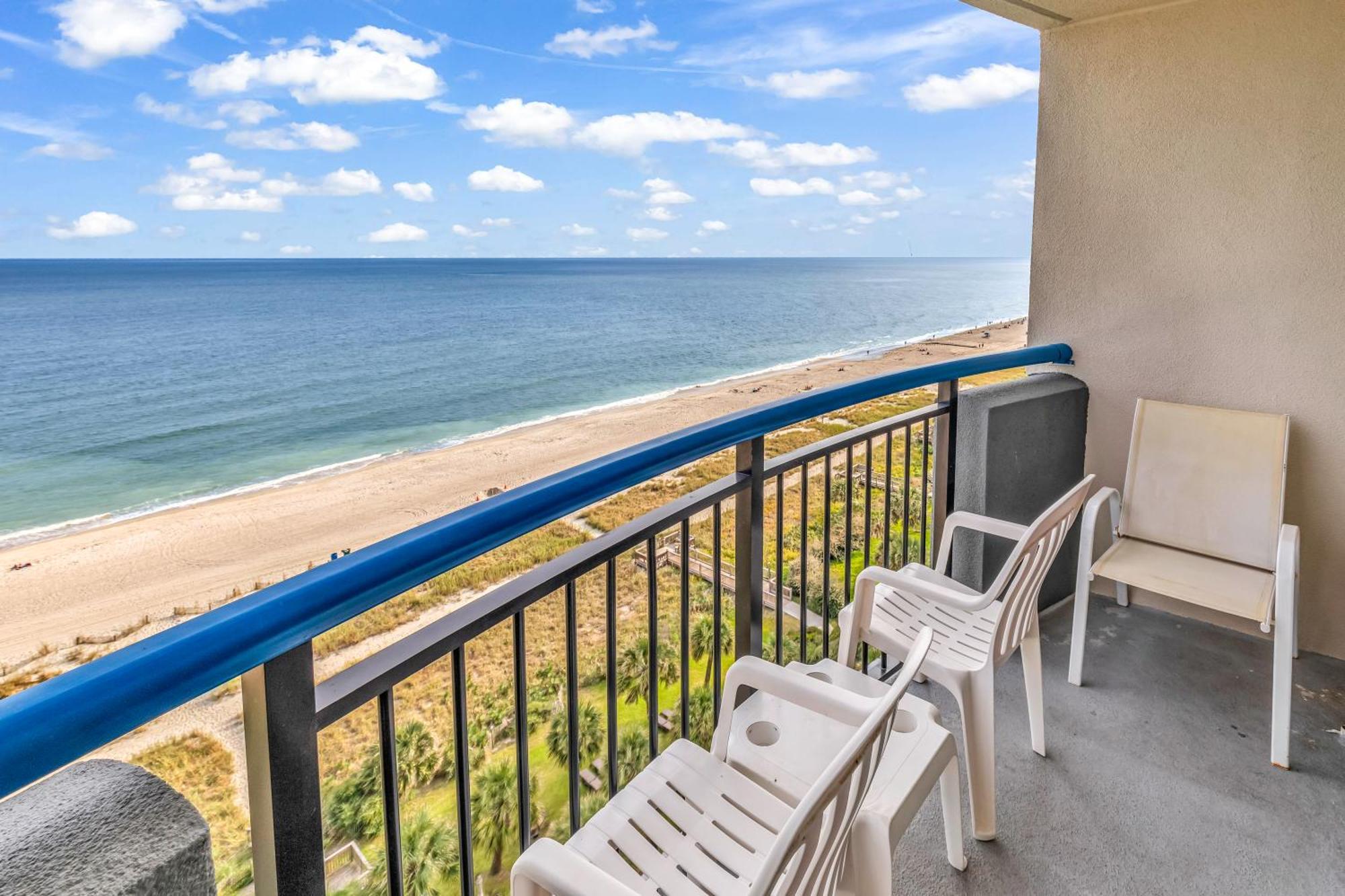 11-Th Floor Oceanfront Beach Resort With Private Balcony Myrtle Beach Exteriör bild